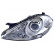 Headlight left with indicator H7+H7 Avantgarde 3017963 Van Wezel