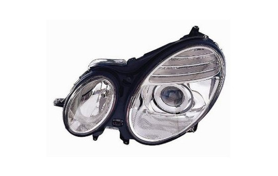 Headlight left with indicator H7+H7 including actuator 3043961 Van Wezel, Image 2