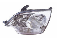 Headlight left with indicator H7+H7 including actuator 3762961 Van Wezel