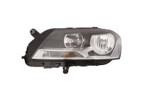 Headlight left with indicator H7+H7 including actuator 5740961 Van Wezel