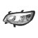 Headlight left with indicator H7 + HB3 3790961 Van Wezel
