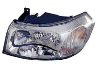 Headlight left with indicator INSIDE CHROME 1898961 Van Wezel