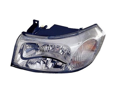 Headlight left with indicator INSIDE CHROME 1898961 Van Wezel