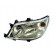 Headlight left with indicator until 08/'02 H7+H1 with FOG LIGHT HOLE 3076963 Van Wezel, Thumbnail 2