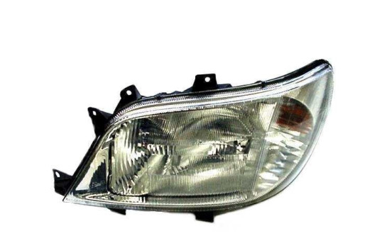 Headlight left with indicator until 08/'02 H7+H1 with FOG LIGHT HOLE 3076963 Van Wezel, Image 2
