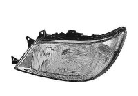 Headlight left with indicator until -08/'02 H7+H1 without FOG HOLDER 3076961 Van Wezel