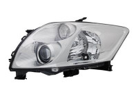 Headlight left with indicator until 12/'09 H11+HB3 5405961 Van Wezel