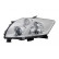 Headlight left with indicator until 12/'09 H11+HB3 5405961 Van Wezel, Thumbnail 2