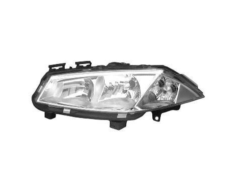 Headlight left with indicator until 2/'06 H1+H7 4327961 Van Wezel