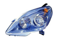 Headlight left with indicator until 2/'08 H7+H1 +Elinks Mot 3792961 Van Wezel