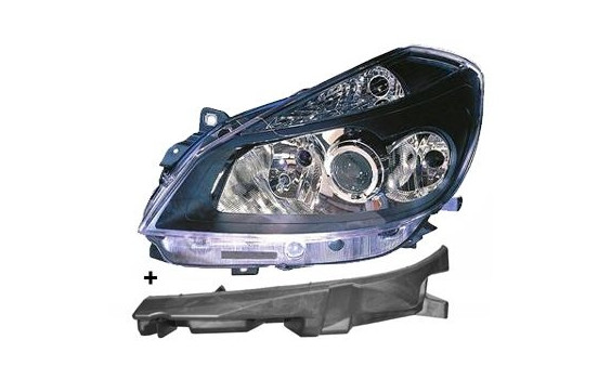 Headlight left with indicator until 2/'08 H7+H7+H1 including MOTOR 4331963 Van Wezel, Image 2