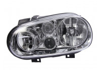 Headlight Left with indicator. WAVE +ML(H1+H7+H3) 086749 Valeo