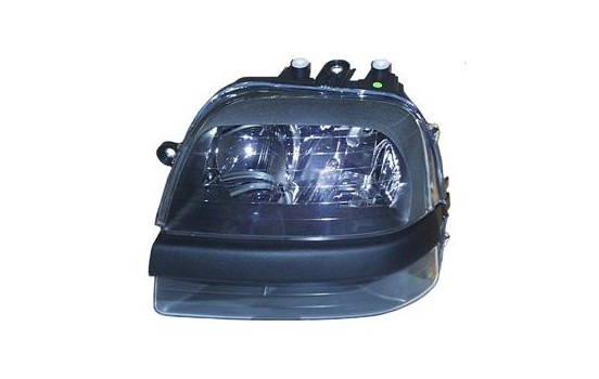 Headlight left with indicator with FOG LIGHT HOLE 2xH1+H7 1636963 Van Wezel