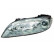 Headlight left with indicator with FOG LIGHT HOLE Chrome 2754963 Van Wezel, Thumbnail 2