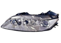 Headlight left with indicator without FOG LIGHT HOLE Chrome 2754961 Van Wezel