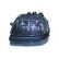 Headlight left with indicator without FOG LIGHT HOLE H1+H7 1636961 Van Wezel