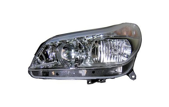 Headlight left with indicator without XENON H1+H7 0962961 Van Wezel, Image 2