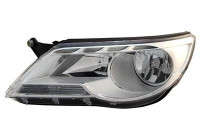 Headlight left with indicator without XENON H7+H7 5745961 Van Wezel