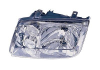 Headlight left without FOG LIGHT H4 5892961 Van Wezel