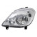 Headlight left without FOG LIGHT HOLE 2xH7 including MOTOR 3077961 Van Wezel, Thumbnail 2