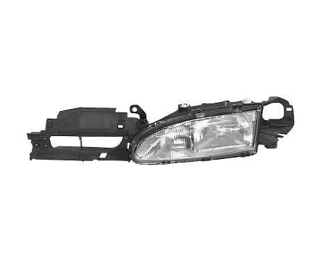 Headlight left without height adjustment ELECT. 2XH1 1825941 Van Wezel