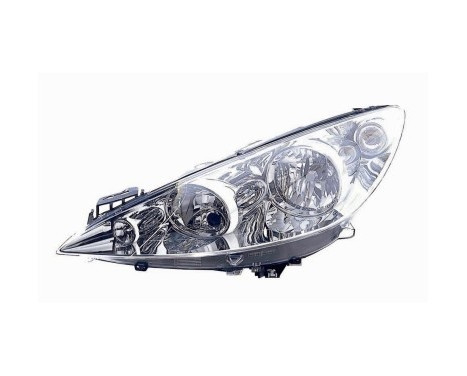Headlight left without XENON 4042961 Van Wezel