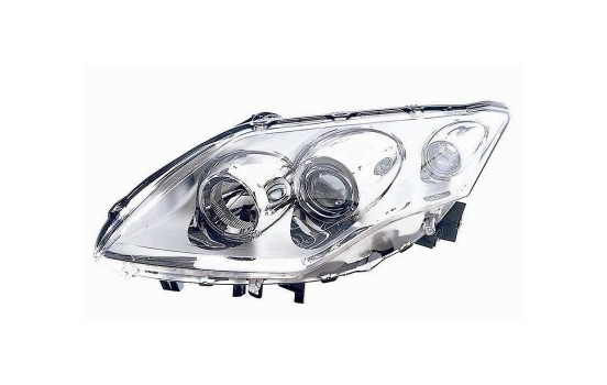 Headlight left without XENON H7+H7 4356961 Van Wezel