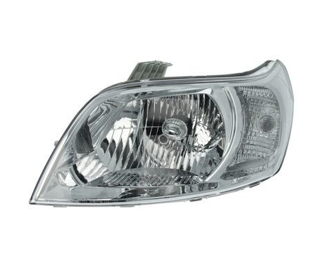 Headlight on the left with indicator H4 including actuator 0816961 Van Wezel, Image 2