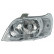 Headlight on the left with indicator H4 including actuator 0816961 Van Wezel, Thumbnail 2