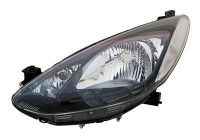 Headlight on the left with indicator H4 including actuator 2741961 Van Wezel