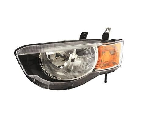 Headlight on the left with indicator H4 including actuator 3236961 Van Wezel, Image 2