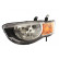Headlight on the left with indicator H4 including actuator 3236961 Van Wezel, Thumbnail 2