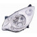 Headlight on the left with indicator H4 including actuator 3702961 Van Wezel, Thumbnail 2