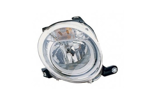 Headlight on the right including actuator 1604962 Van Wezel, Image 2