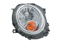 Headlight on the right with flashing light Orange Winker 0506962 Van Wezel