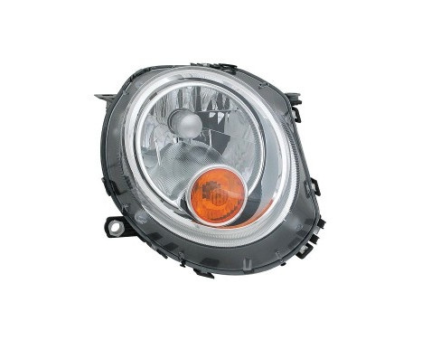 Headlight on the right with flashing light Orange Winker 0506962 Van Wezel
