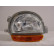 Headlight on the right with flashing light until 9/'98 + electrical control 4342962 Van Wezel