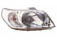 Headlight on the right with indicator H4 including actuator 0816962 Van Wezel