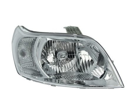 Headlight on the right with indicator H4 including actuator 0816962 Van Wezel, Image 2