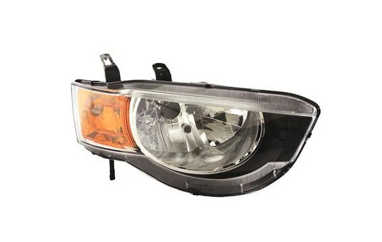 Headlight on the right with indicator H4 including actuator 3236962 Van Wezel, Image 2