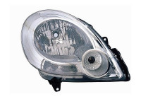 Headlight on the right with indicator H4 including actuator 4312962 Van Wezel