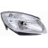 Headlight on the right with indicator H4 including actuator 7641962 Van Wezel, Thumbnail 2