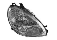 Headlight on the right with indicator H7+H1 including actuator 0956964 Van Wezel