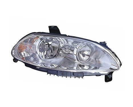 Headlight on the right with indicator H7+H1 including actuator 1743962 Van Wezel, Image 2