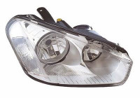Headlight on the right with indicator H7+H1 including actuator 1864962 Van Wezel