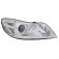 Headlight on the right with indicator H7+H1 including actuator 7623962 Van Wezel