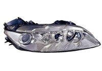 Headlight on the right with indicator without FOG HOLDER Chrome 2754962 Van Wezel