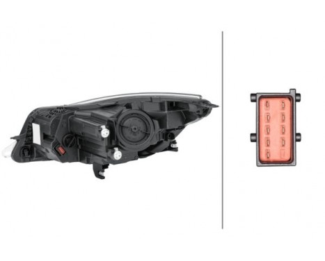 Headlight Opel Insignia 13- re HIR2 led drl 1EL 011 165-761 Hella, Image 2