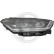 Headlight Priority Parts 2249087 Diederichs, Thumbnail 3