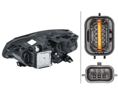 Headlight Renault Captur 18-re LED 1EX 013 930-821 Hella, Image 2